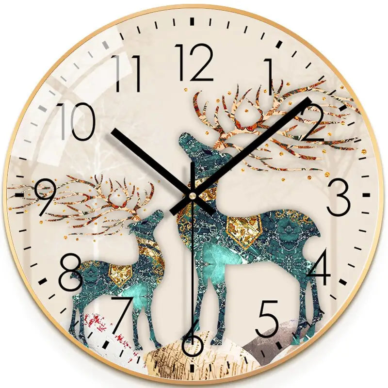horloge cerf - horloge-industrielle