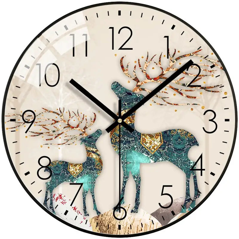 horloge cerf - horloge-industrielle
