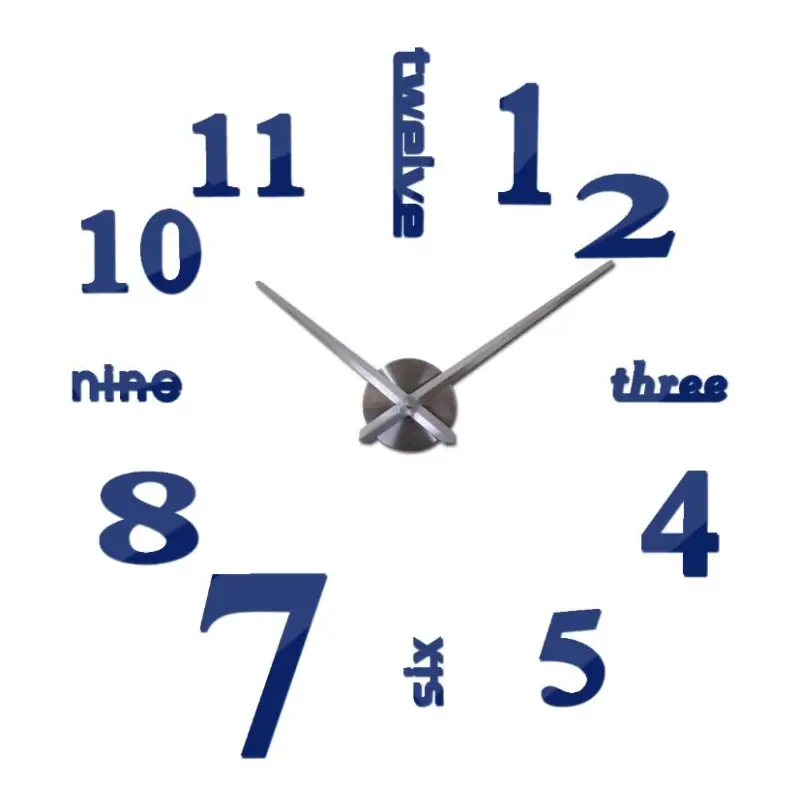 horloge chiffres anglaises - horloge-industrielle