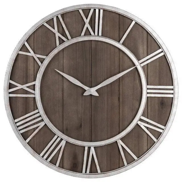 horloge chiffres romains - horloge-industrielle