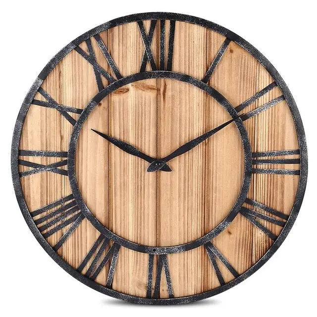 horloge chiffres romains - horloge-industrielle