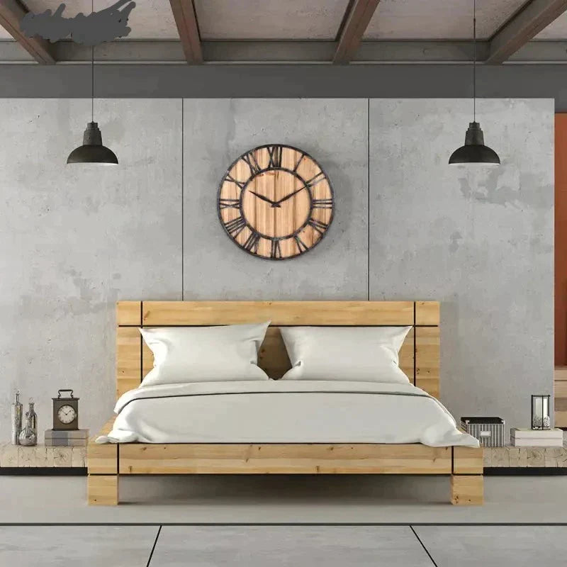 horloge chiffres romains - horloge-industrielle