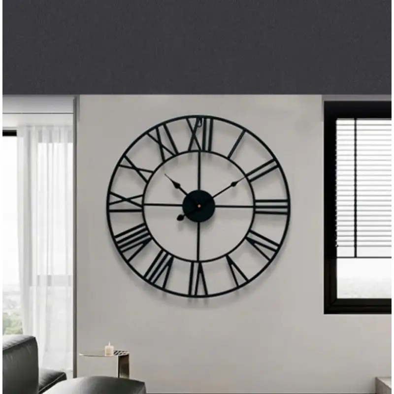 Horloge avec Chiffres Romains - horloge-industrielle