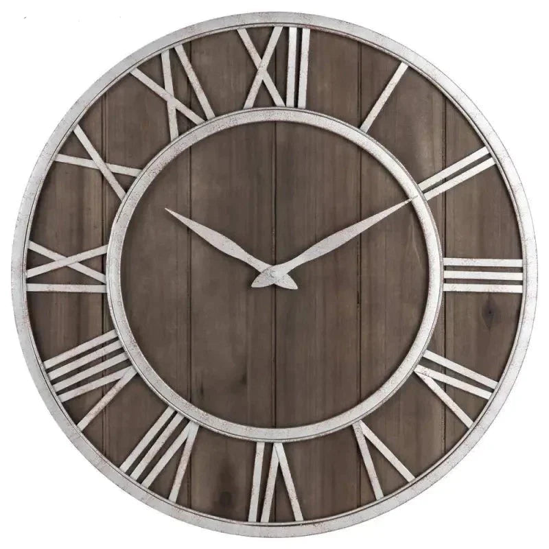 horloge chiffres romains - horloge-industrielle