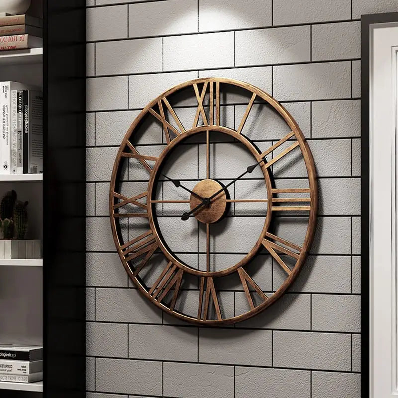 Horloge avec Chiffres Romains - horloge-industrielle