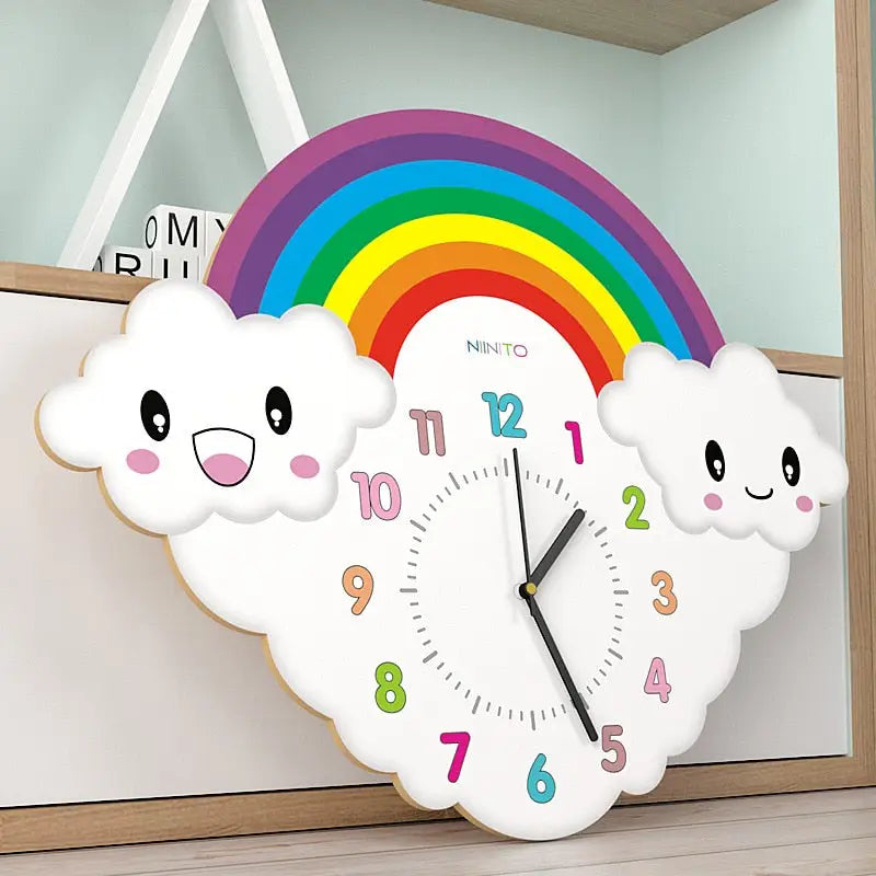 Horloge arc-en-ciel Murale - horloge-industrielle