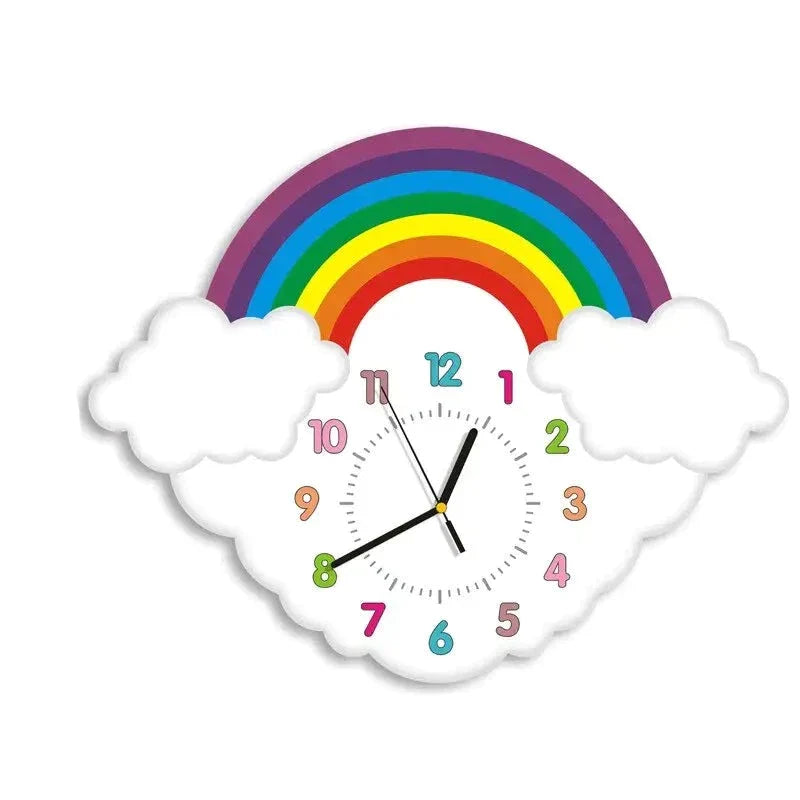 Horloge arc-en-ciel Murale - horloge-industrielle
