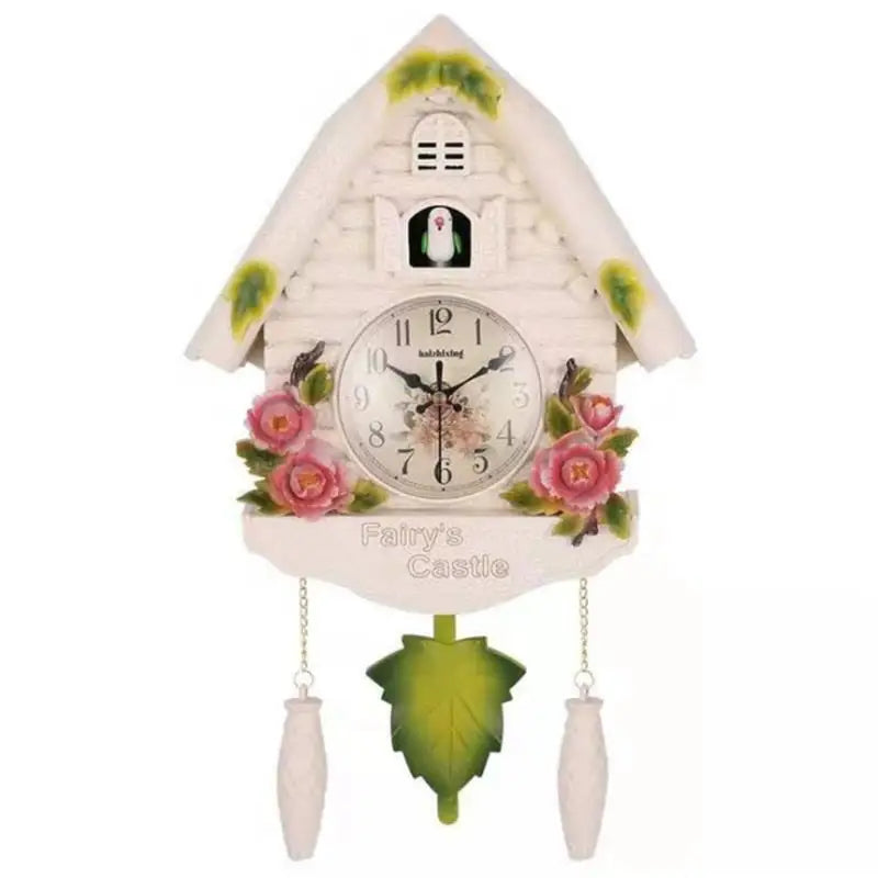 horloge coucou blanche - horloge-industrielle