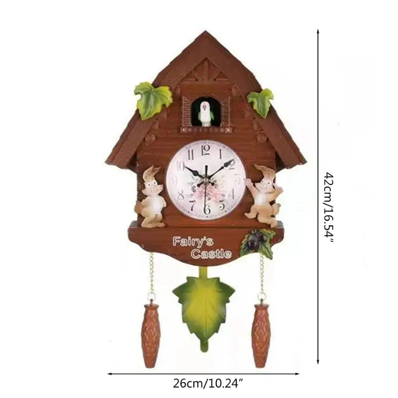 horloge coucou blanche - horloge-industrielle