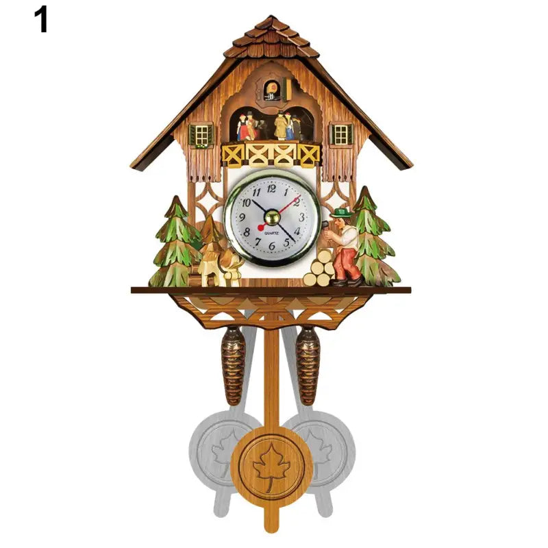 Horloge Avec Coucou Qui Sort - horloge-industrielle