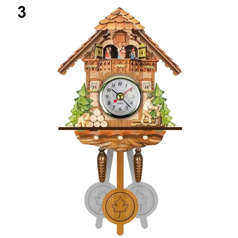 Horloge Avec Coucou Qui Sort - horloge-industrielle