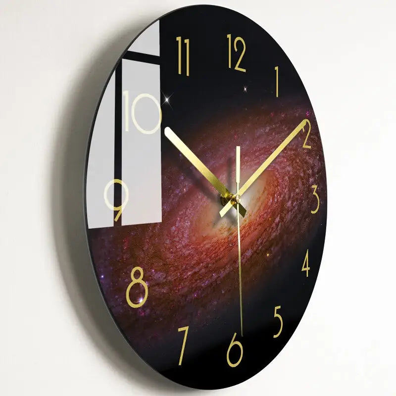 horloge design en verre - horloge-industrielle
