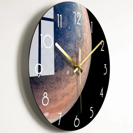 horloge design en verre - horloge-industrielle