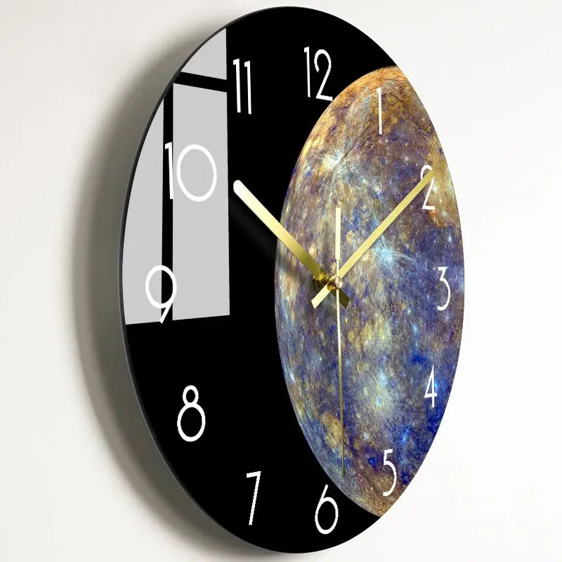 horloge design en verre - horloge-industrielle