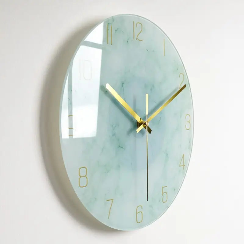 horloge design en verre - horloge-industrielle