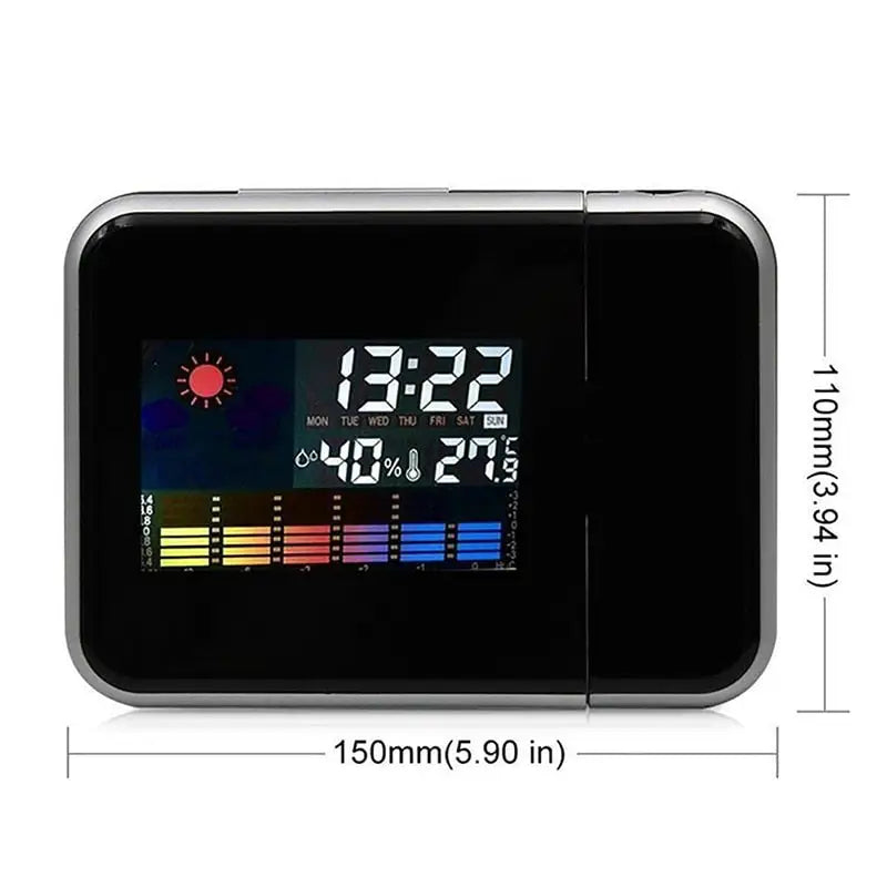 horloge digitale a poser avec projecteur -