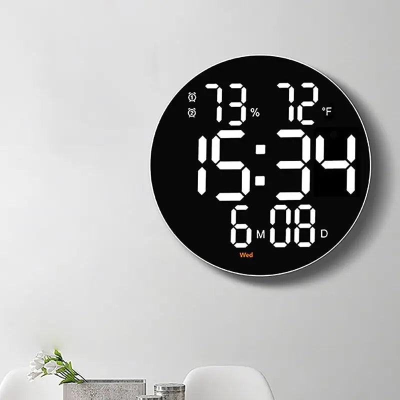 horloge digitale temperature - horloge-industrielle