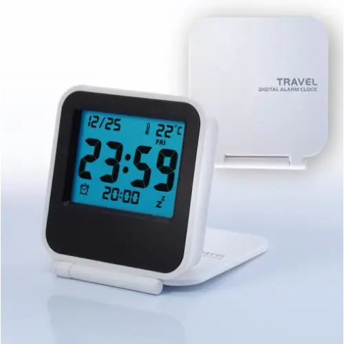 horloge digitale de voyage - horloge-industrielle