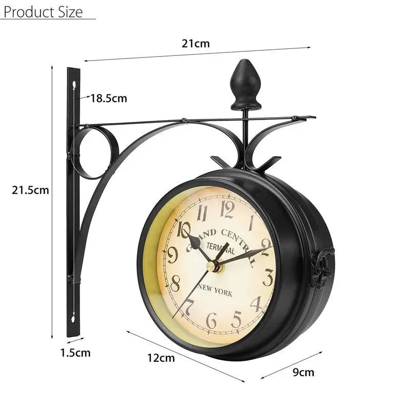 horloge double face industriel - horloge-industrielle