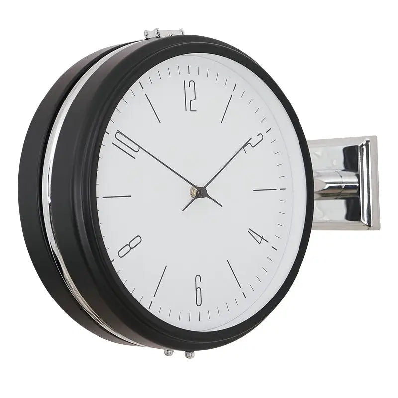 horloge double face moderne - horloge-industrielle