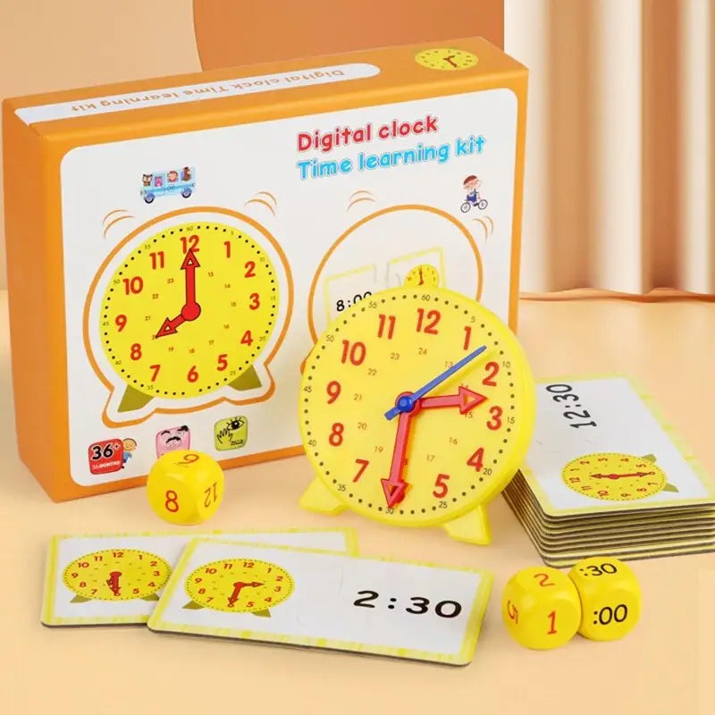 horloge éducative 12 heures - horloge-industrielle