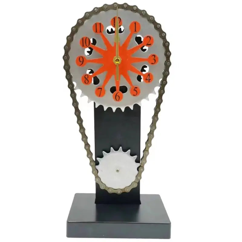 Horloge à Engrenage Tournant - horloge-industrielle