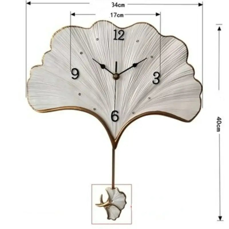 Horloge Feuille - horloge-industrielle