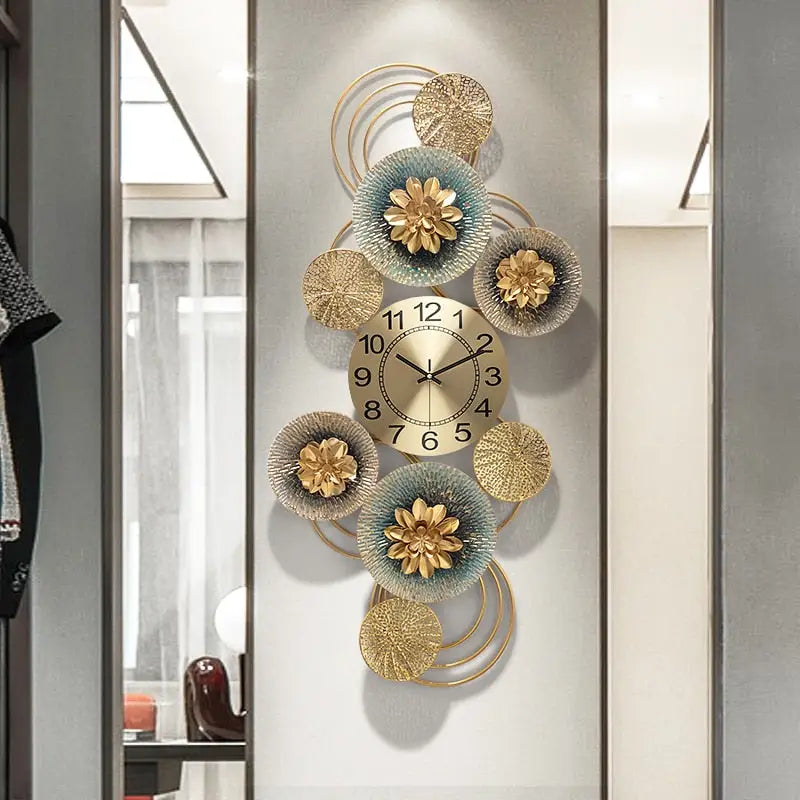 Horloge Fleur - horloge-industrielle