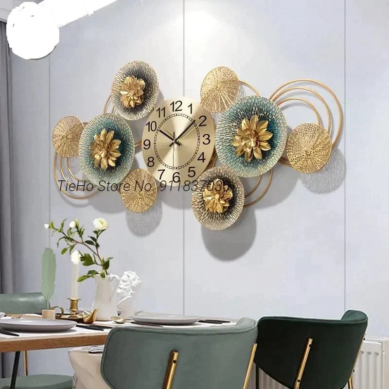 Horloge Fleur - horloge-industrielle