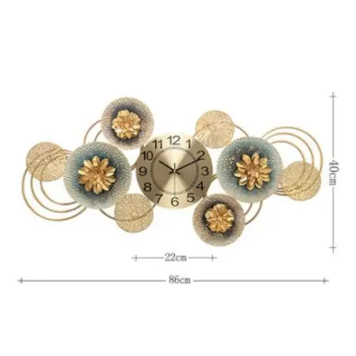 Horloge Fleur - horloge-industrielle