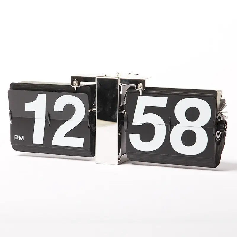 horloge flip flap moderne - horloge-industrielle