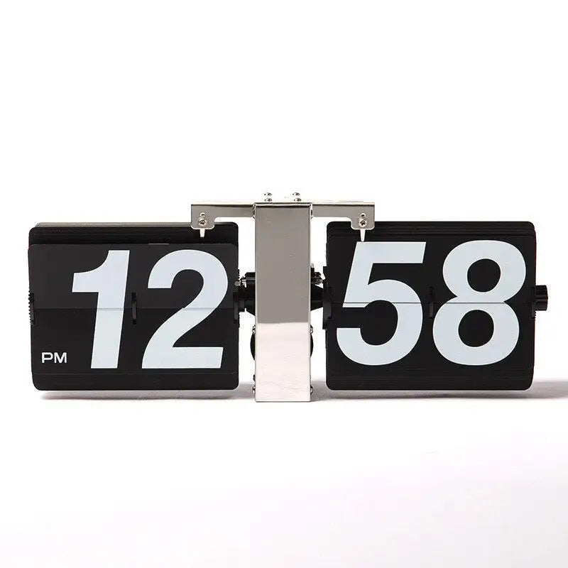 horloge flip flap moderne - horloge-industrielle