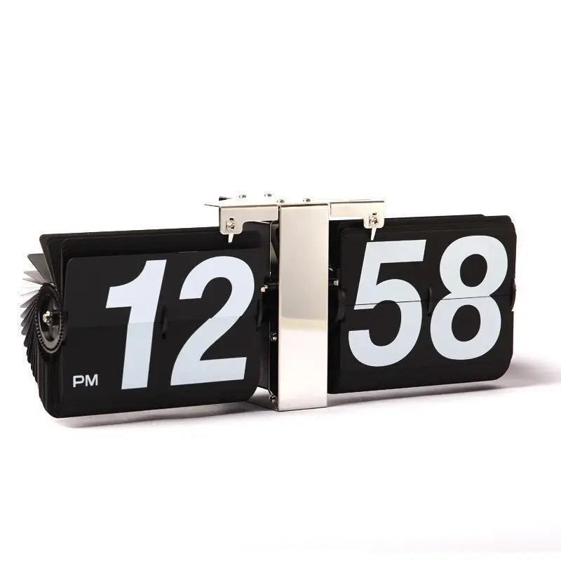 horloge flip flap moderne - horloge-industrielle