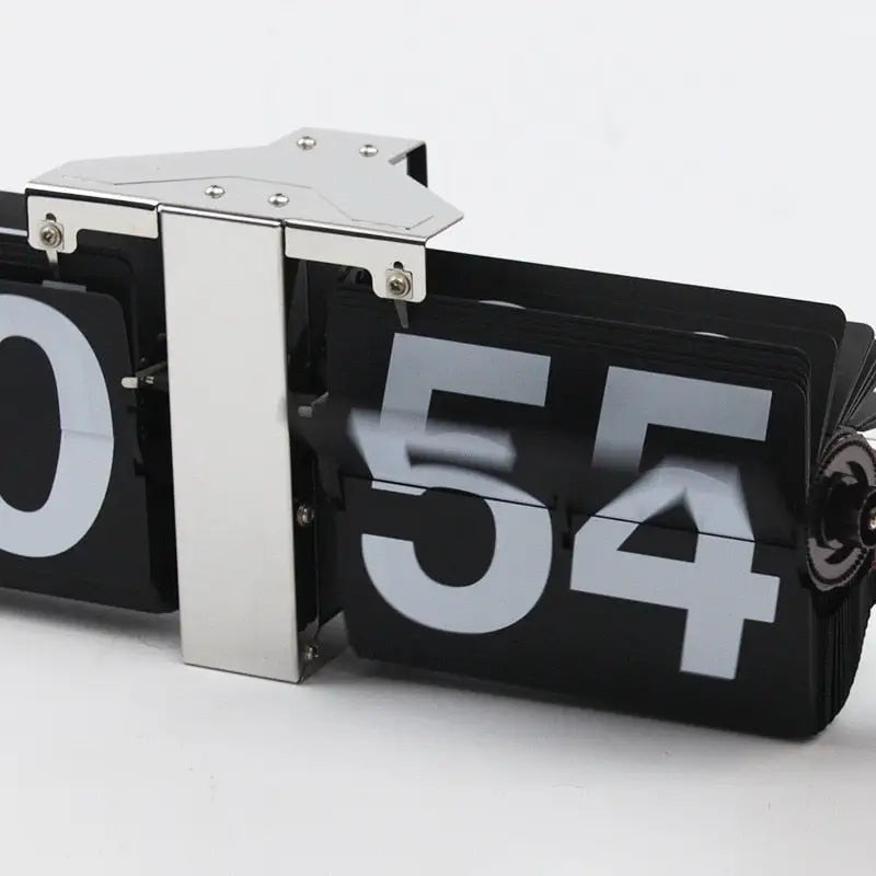 horloge flip flap moderne - horloge-industrielle