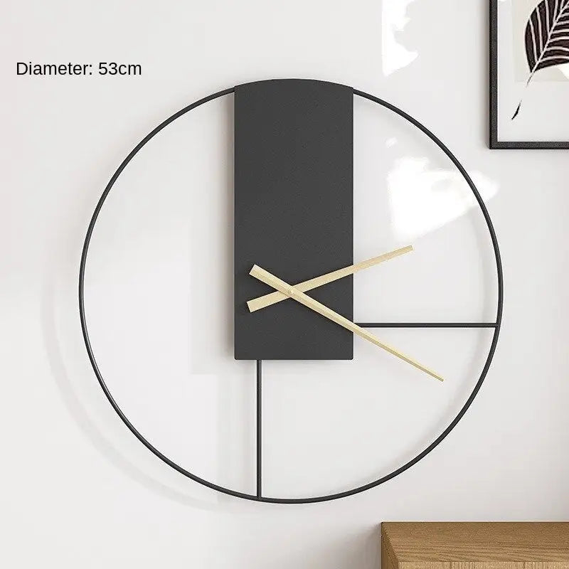horloge industrielle bois et métal - horloge-industrielle