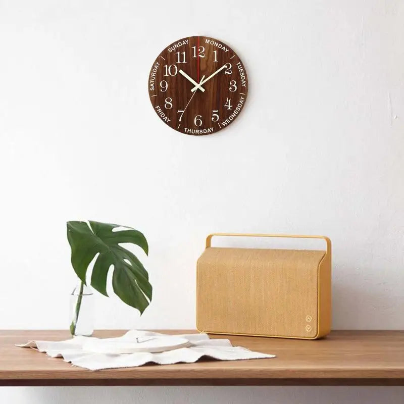 Horloge avec Jour de la Semaine - horloge-industrielle
