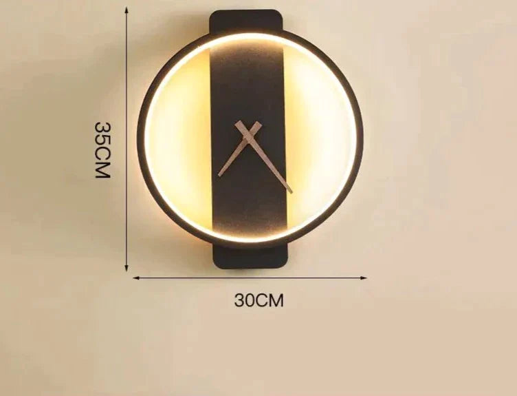 horloge lampe - horloge-industrielle