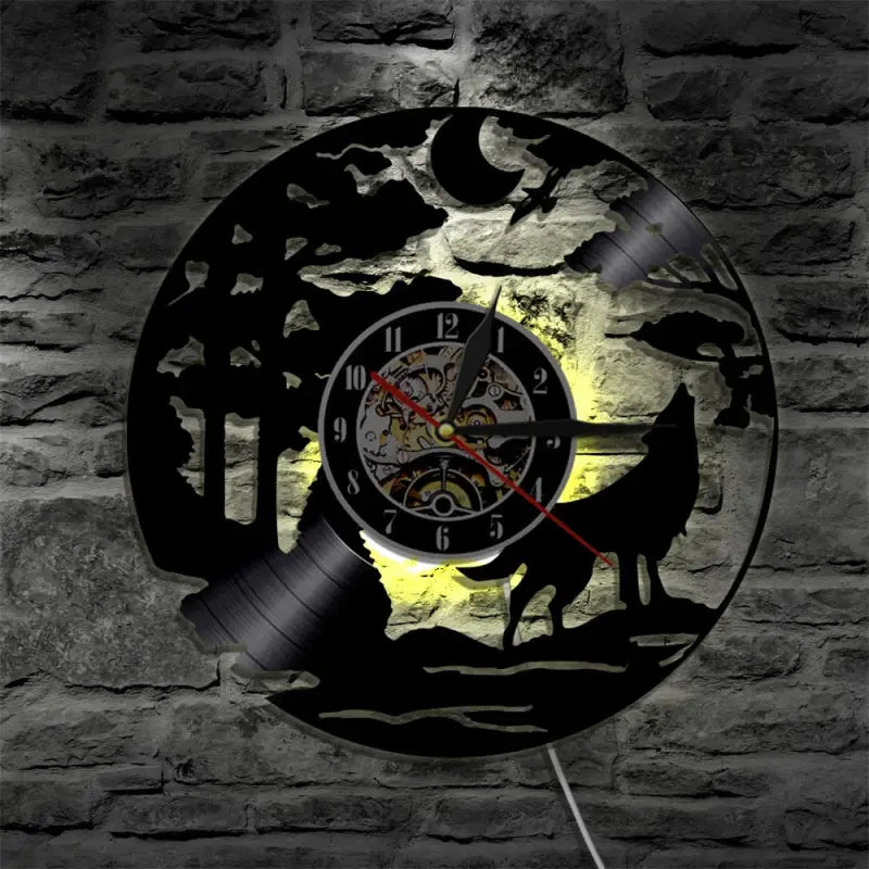 Horloge Loup - horloge-industrielle