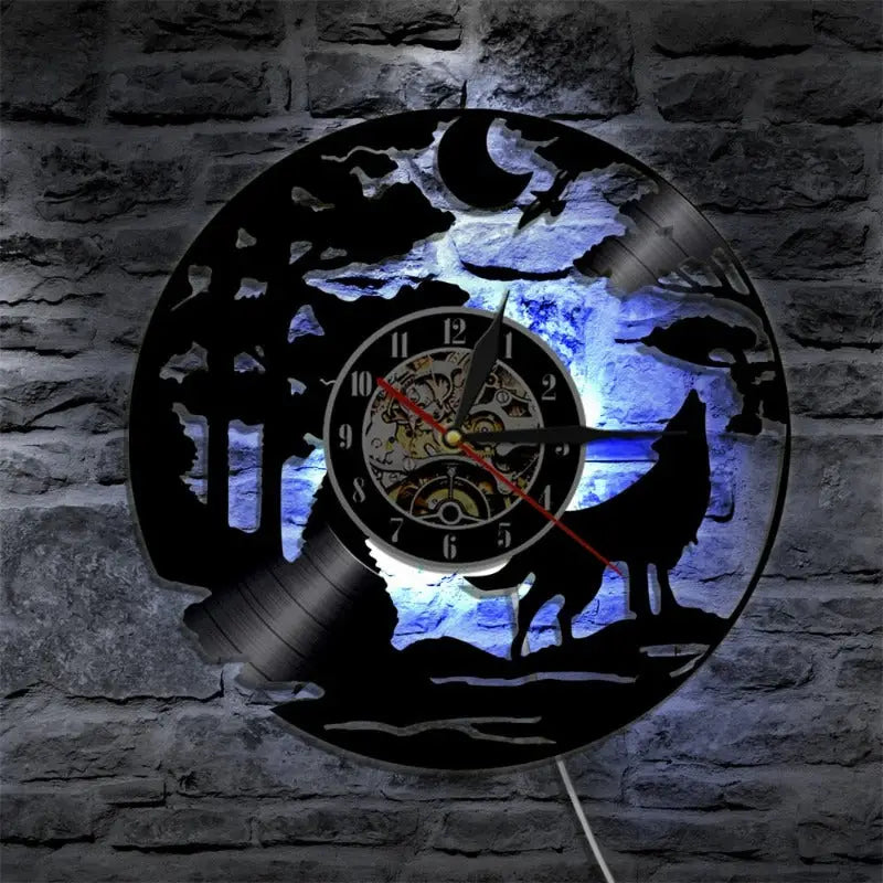 Horloge Loup - horloge-industrielle