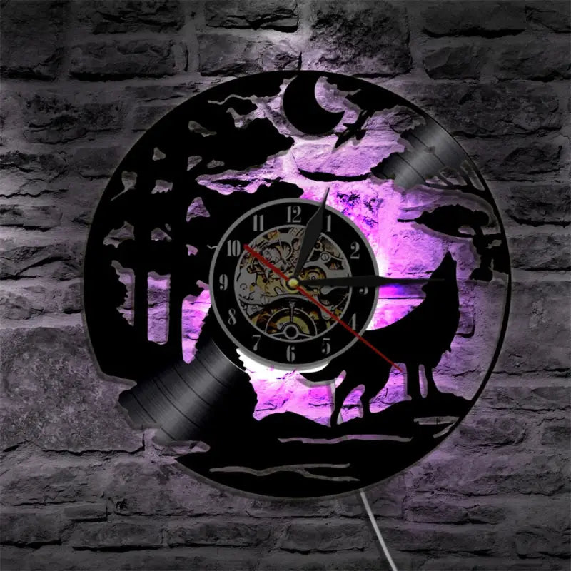 Horloge Loup - horloge-industrielle