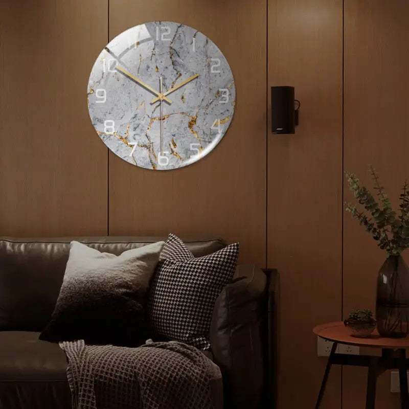 horloge en marbre - horloge-industrielle
