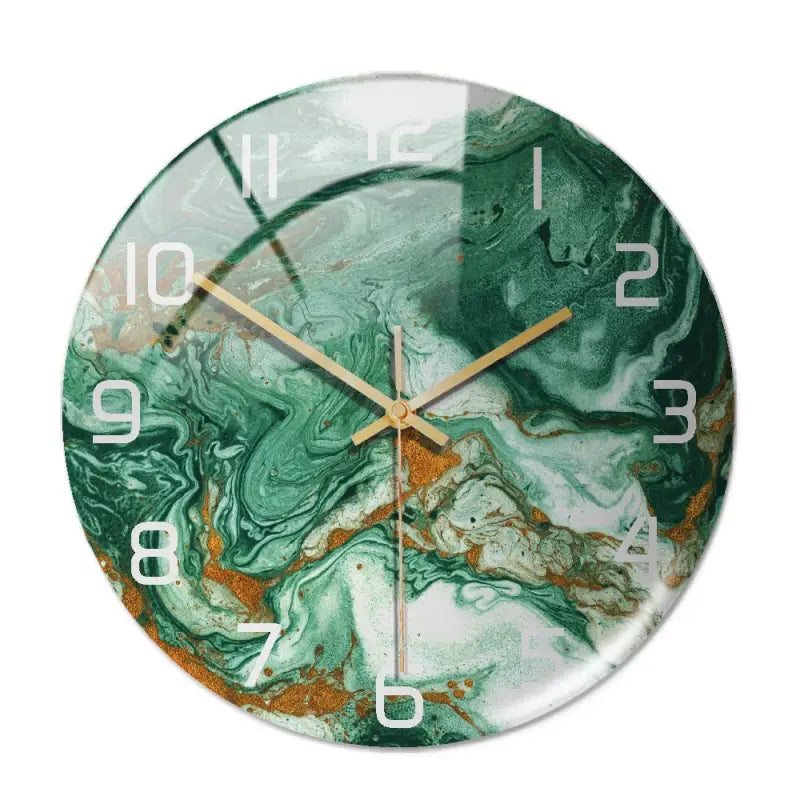 horloge en marbre - horloge-industrielle