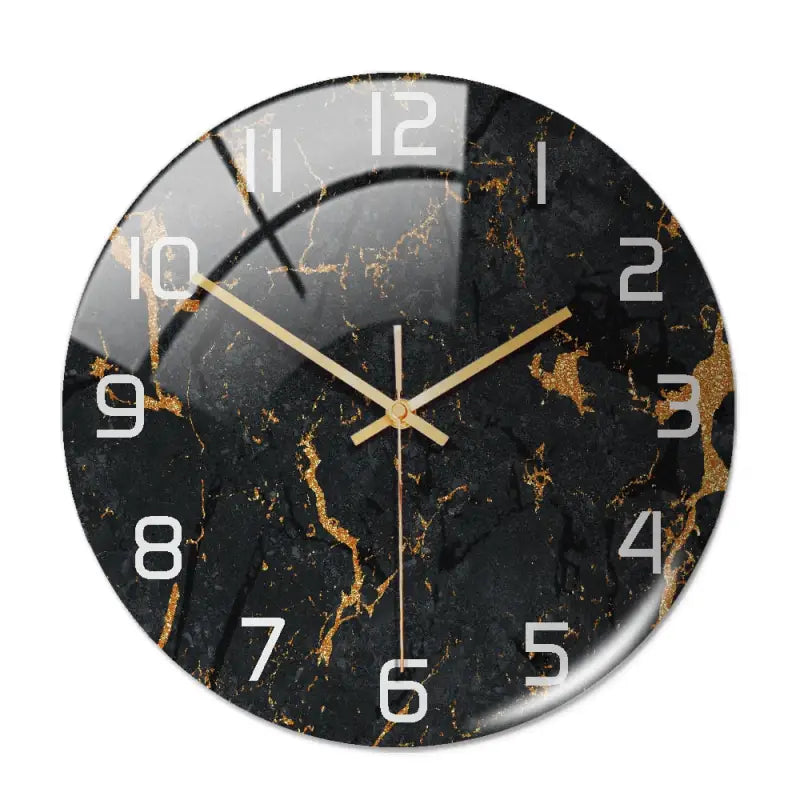 horloge en marbre - horloge-industrielle