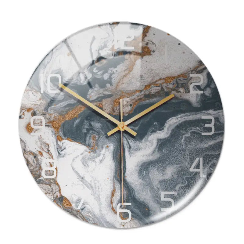 horloge en marbre - horloge-industrielle