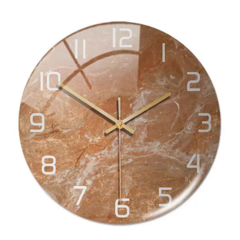 horloge en marbre - horloge-industrielle