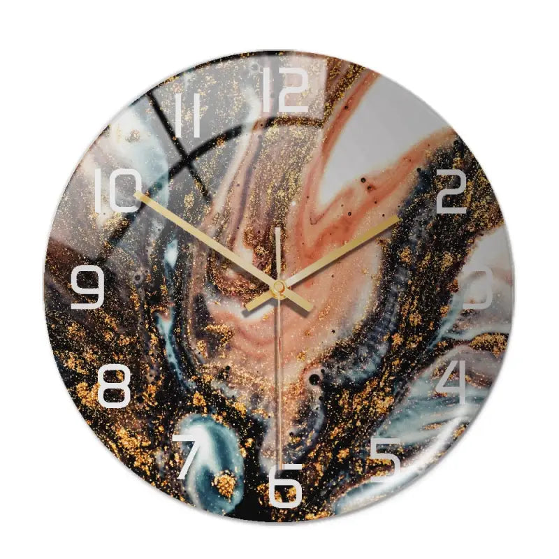 horloge en marbre - horloge-industrielle