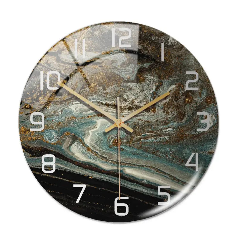 horloge en marbre - horloge-industrielle