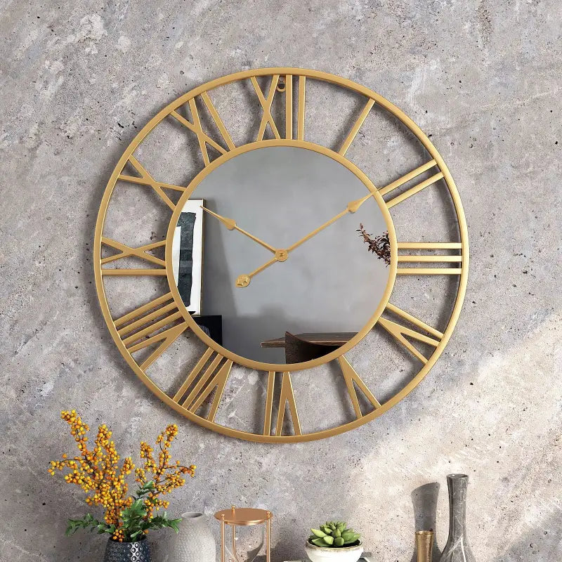 horloge en metal - horloge-industrielle