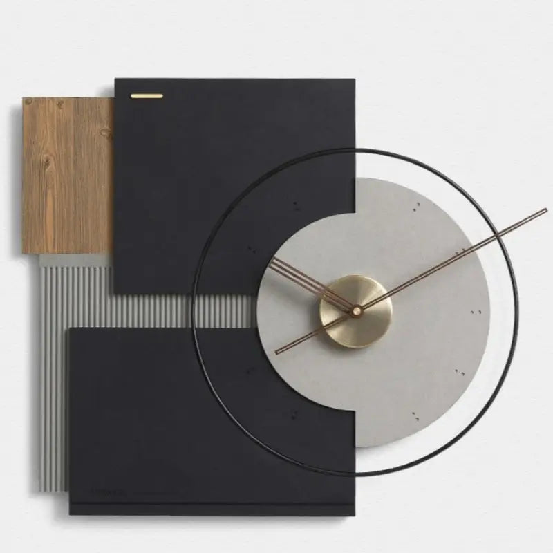 Horloge Moderne Bois - horloge-industrielle