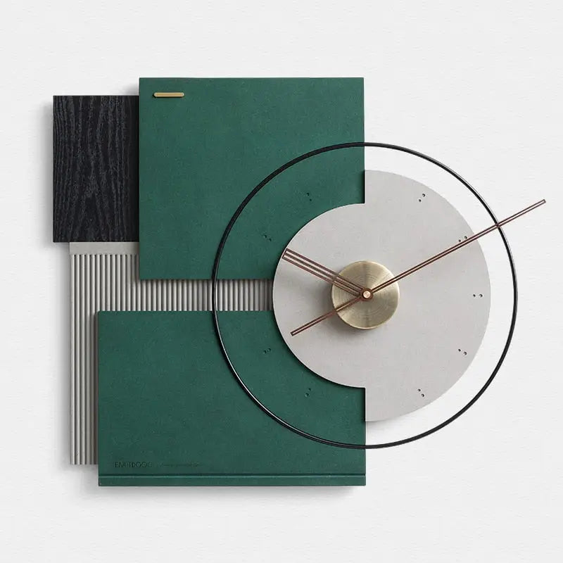 Horloge Moderne Bois - horloge-industrielle